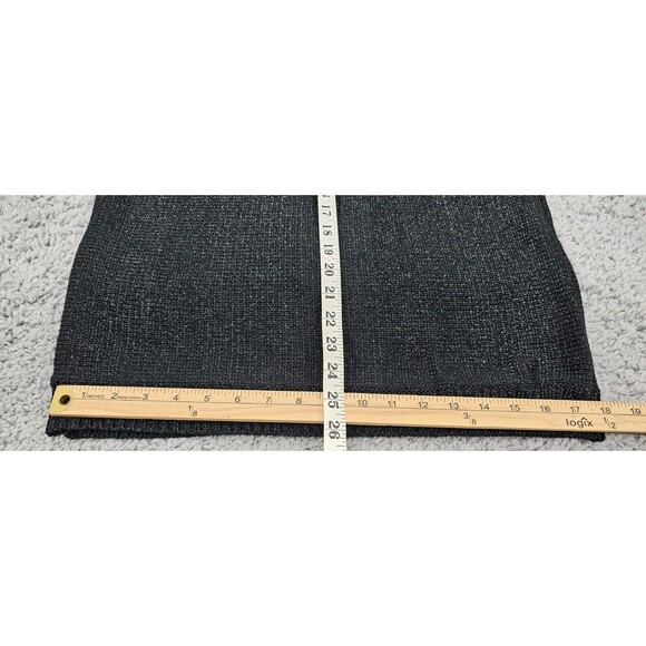 Miss Me Womens Sweater Glam Fairy Goth Y2K Metallic Studded Spikes Charcoal Sz L - Picture 14 of 15